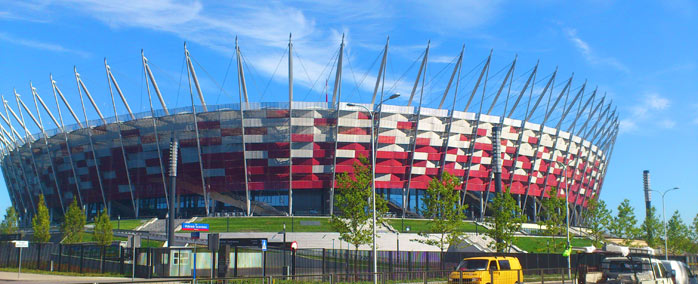 estadio varsovia polonia Eurocopa de Polonia