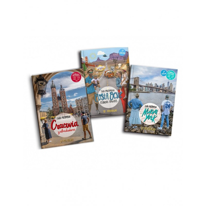 Pack 3 Guías Molaviajar