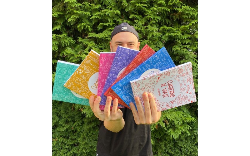 Pack 3 Cuadernos de viaje