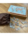 Puzzle madera mapamundi MolaViajar