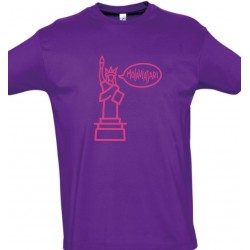 Camiseta Morada Estatua Libertad NY