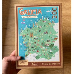 Puzzle madera Galicia...