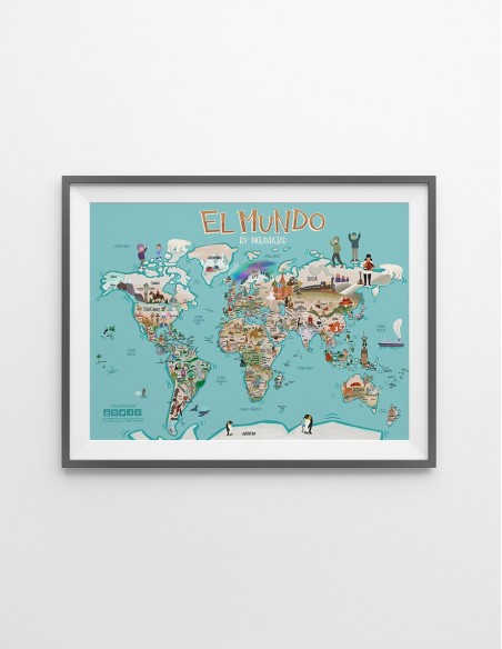 Mapa mundo molaviajar