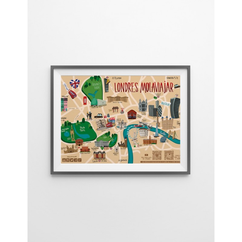 Mapa Londres Molaviajar