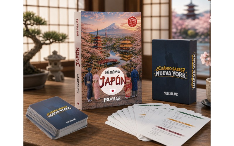 Guía Japón + Juego Nueva York. MolaViajar