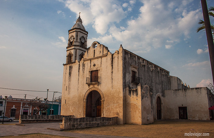 iglesia de SanRoman campeche mexico