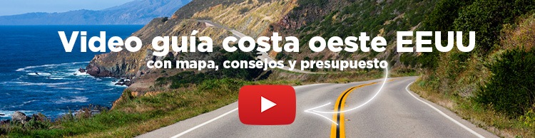 video guia costa oeste USA Molaviajar Presupuesto viaje Costa Oeste Estados Unidos