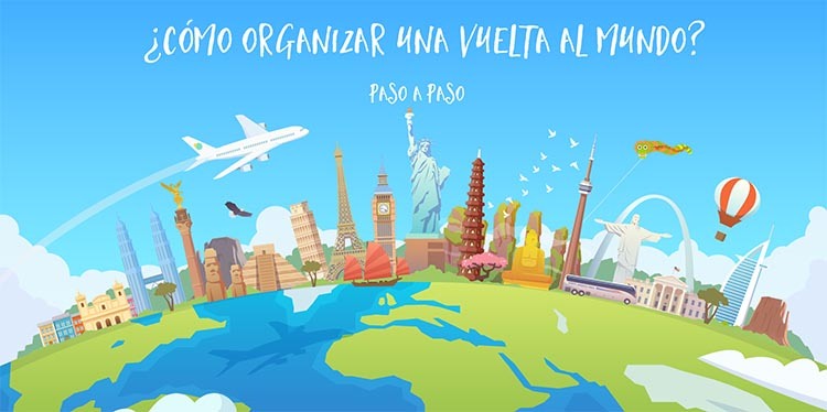 Cómo organizar una vuelta al mundo económica