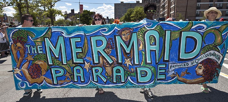 The Mermaid Parade en Coney Island Nueva York