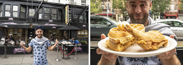 Ruta andando por Harlem