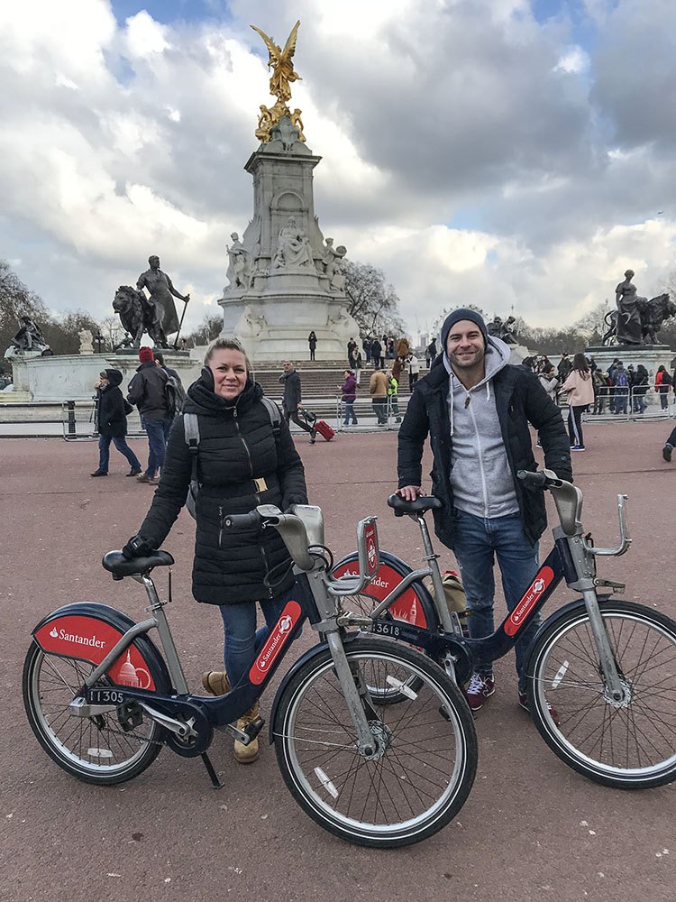 en bici por Londres