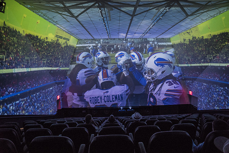 NFL Experience Times Square cine