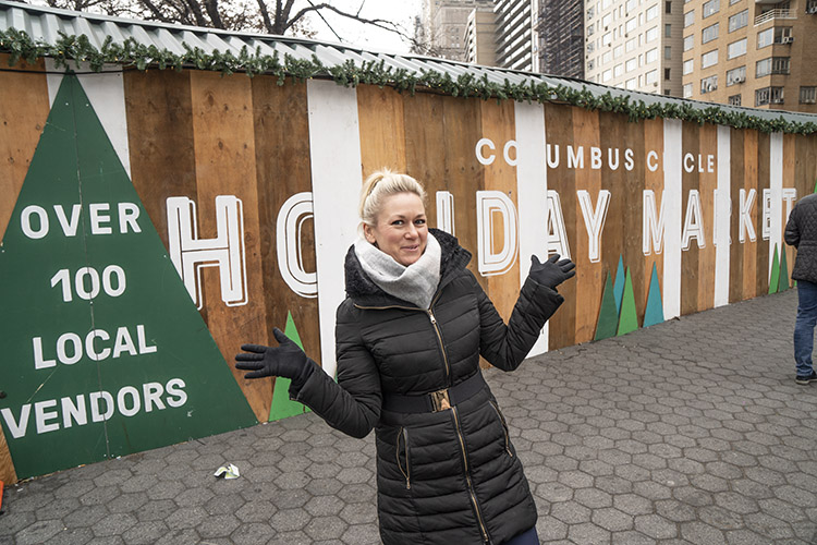 columbus circle mercado navidad