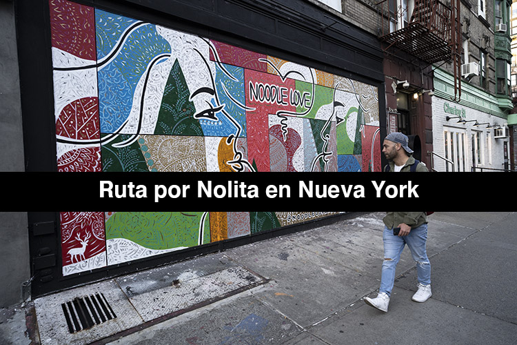 Ruta por Nolita en Nueva York