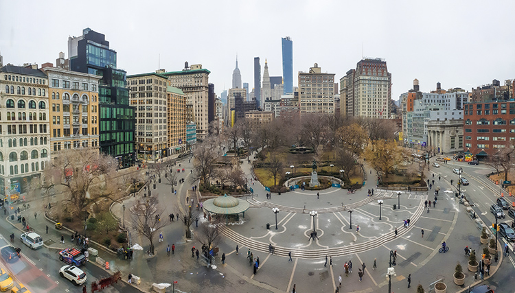 Ruta por Midtown sur de Manhattan
