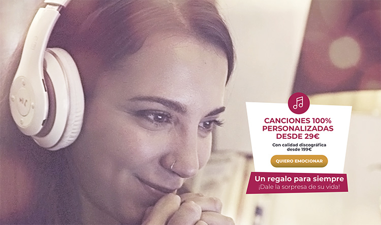 Canciona, cupón descuento del 10% en tu canción personalizada
