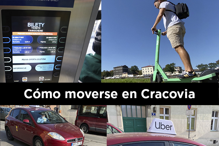 COmo moverse en Cracovia