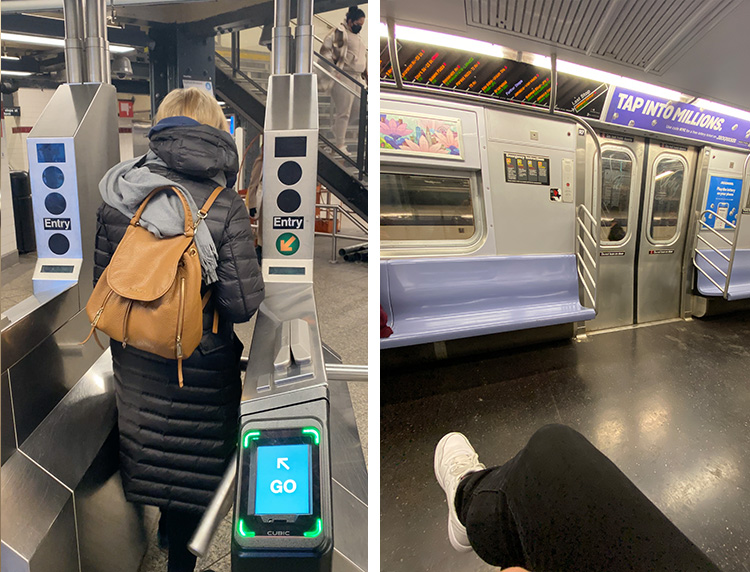 metro de Nueva York molaviajar OMNY