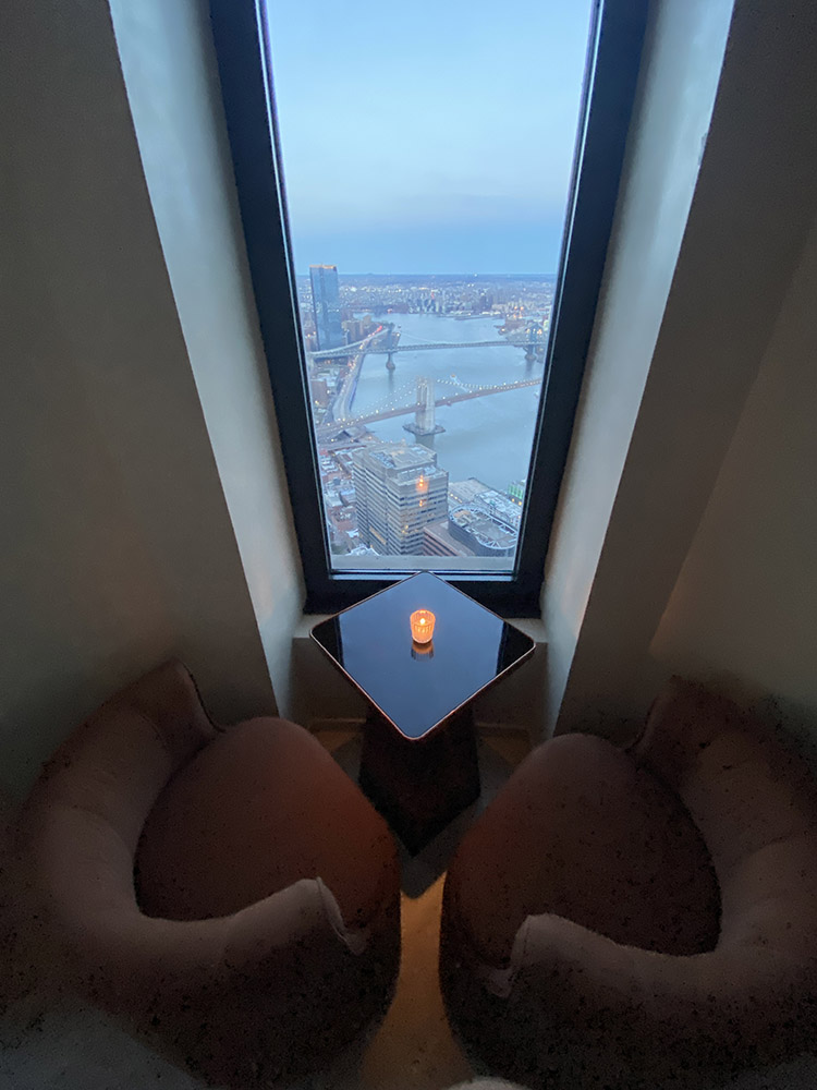 restaurante Saga de Nueva York