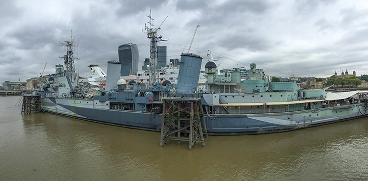 barco londres HMS Belfast 