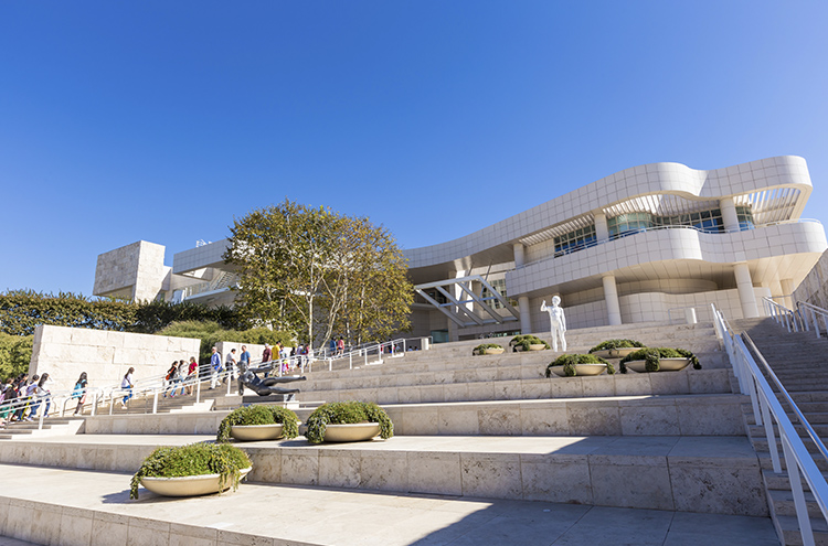 Exterior del Getty Center