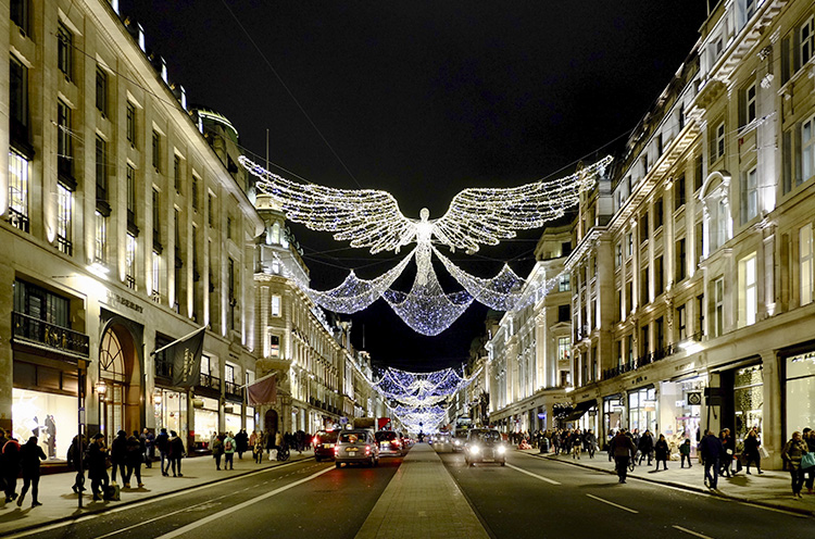 Luces Navideñas en Regent St