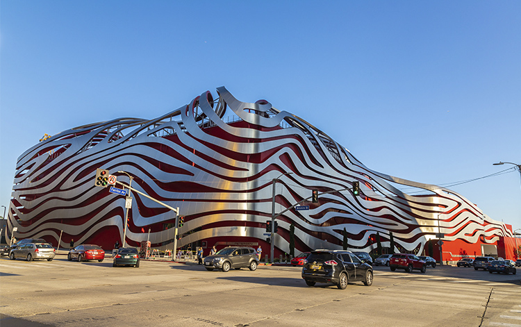 Museo del automóvil Petersen en Los Angeles
