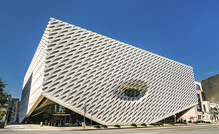 Exterior del Museo de Arte contemporáneo de Los Angeles, The Broad