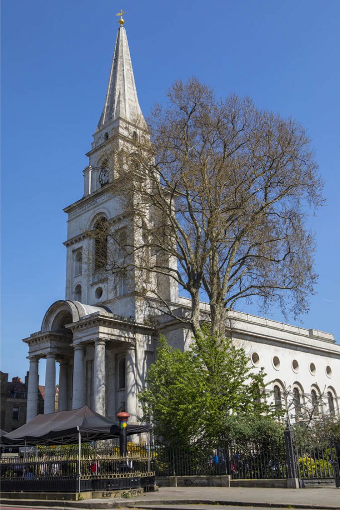Exterior de la Christ Church Spitalfields