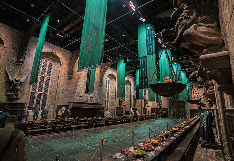 Gran Salon en los estudios Harry Potter Londres