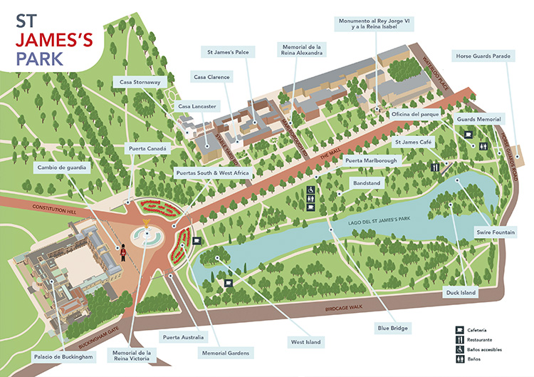 Karte Saint James S Park St James s Park UOTDCZ Karte Saint James S Park St James s Park UOTDCZ