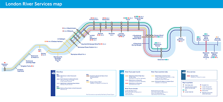 Mapa del River Boat