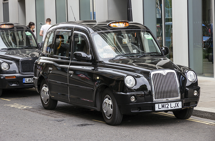 Black Cab, taxi típico para moverse dentro de Londres