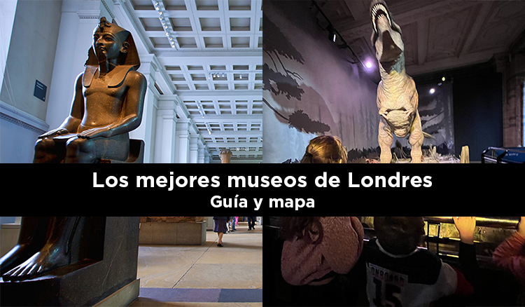 Imagen combinada del British Museum y el de Historia Natural de Londres