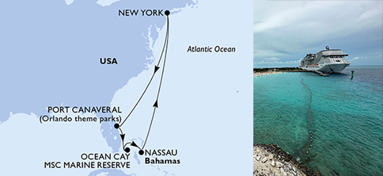 Crucero desde Nueva York al Caribe con el MSC Meraviglia: experiencia y opinión