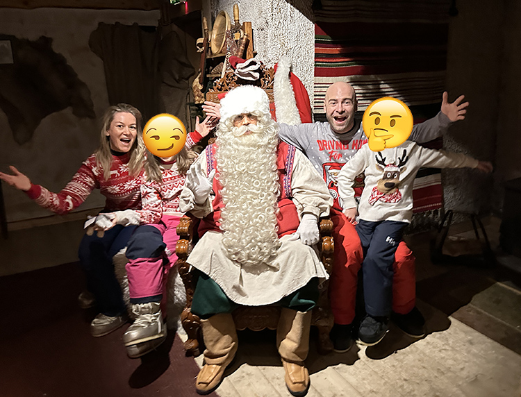 papa noel Laponia joulukka