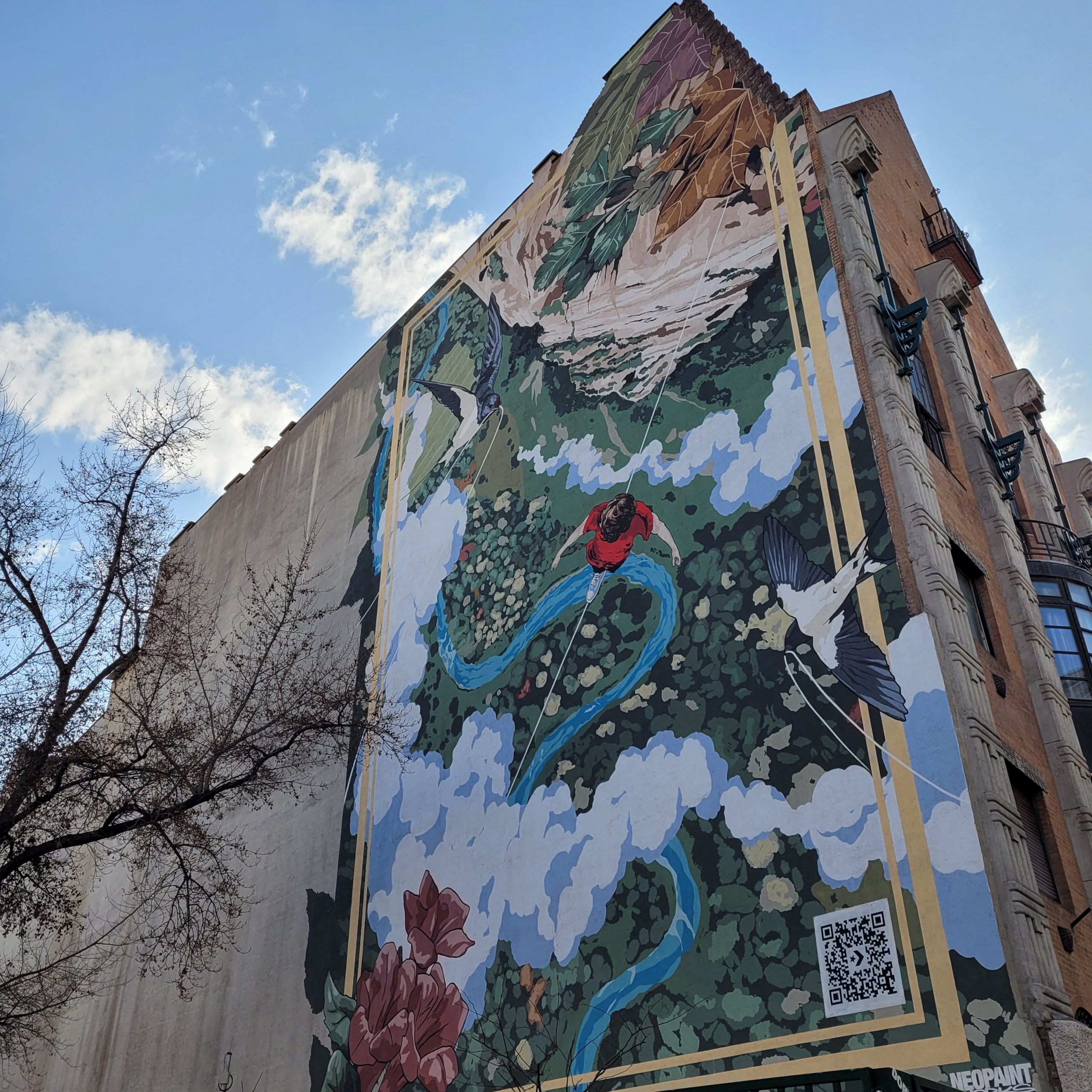 Arte urbano - Converse - City forest