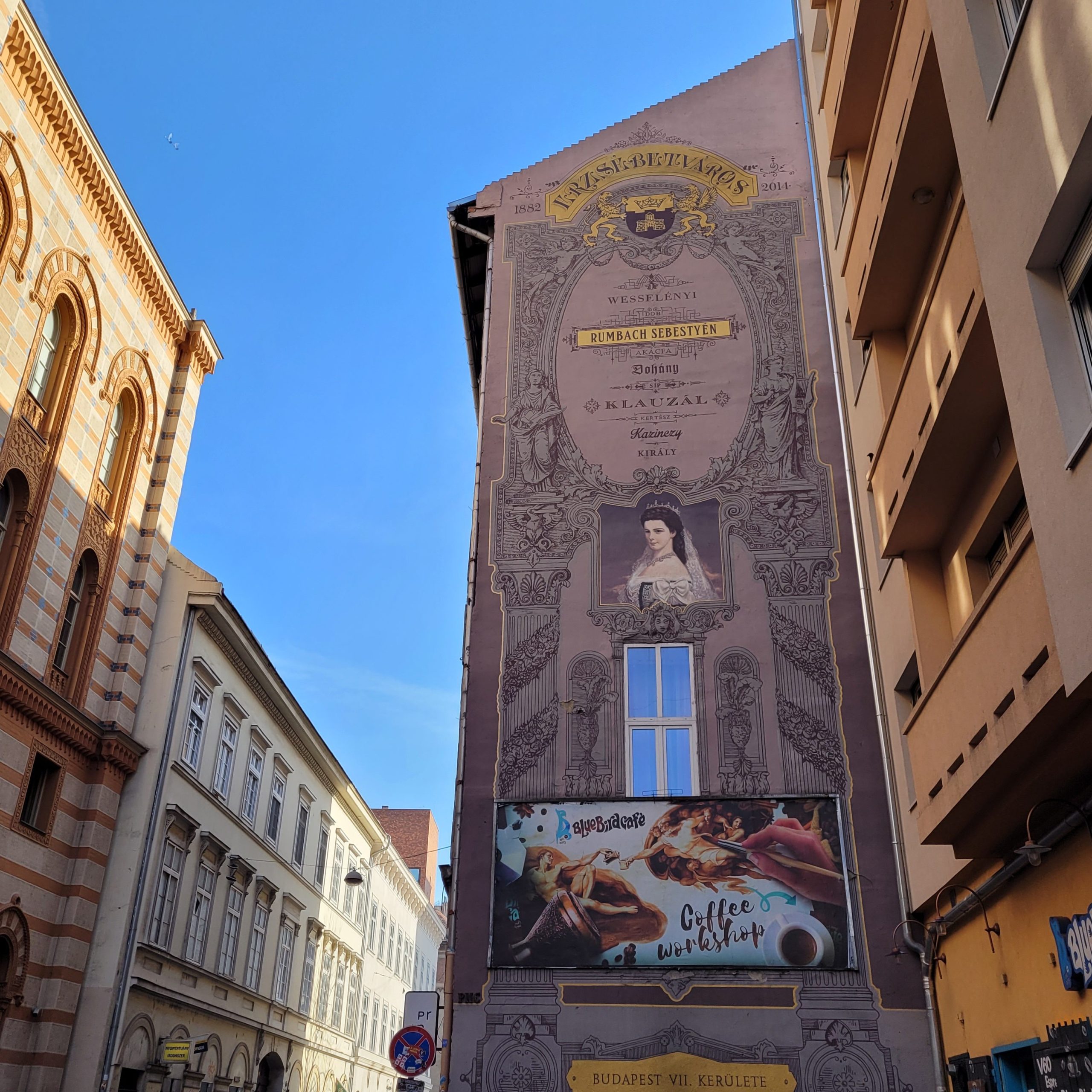 Arte urbano - Isabel de Baviera