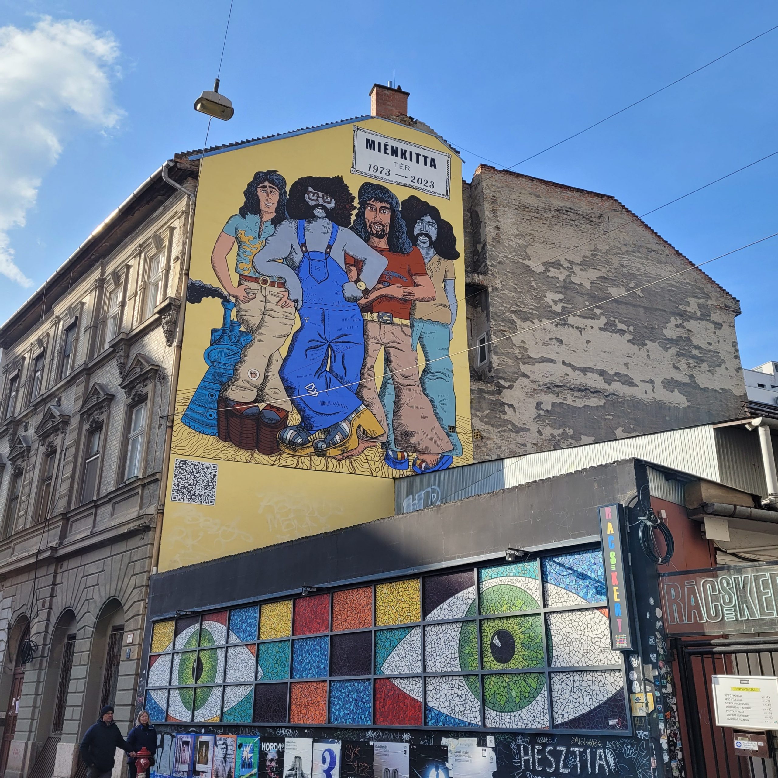 Arte urbano - Miénk Itt A tér, de Locomotiv GT