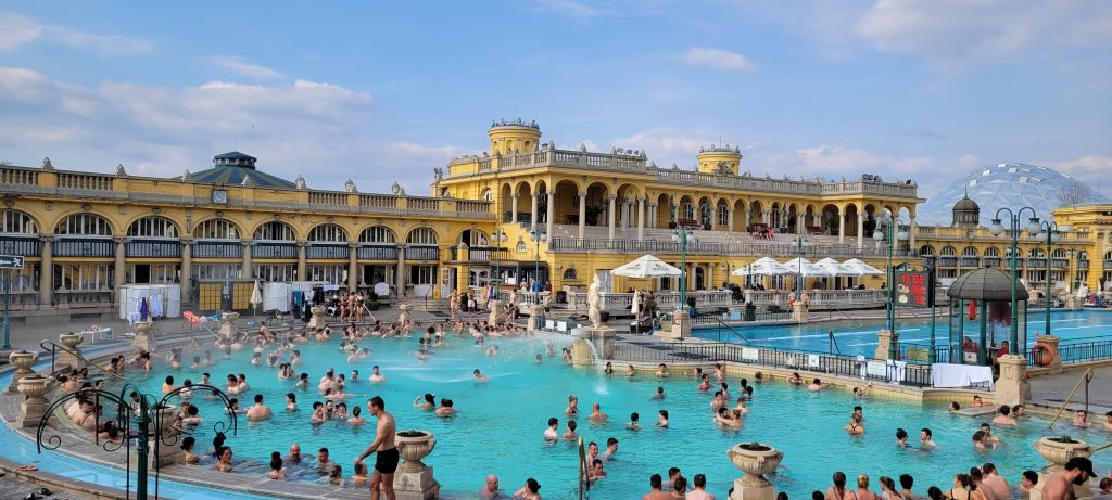 Baños termales Széchenyi Termas Széchenyi