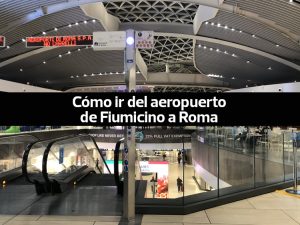 portada post cómo ir del aeropuerto de Fiumicino al centro de Roma