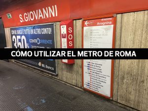 portada post cómo utilizar el metro de Roma