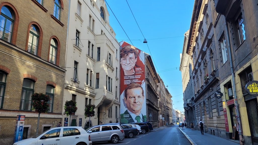 Man of the year _ Wall of Hungarian Nobel Prize Winners Man of the year / Wall of Hungarian Nobel Prize Winners (2016 - 2024 / 2024)