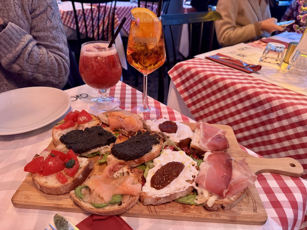 Giordi Ristorante, uno de los mejores sitios para tomar el aperitivo