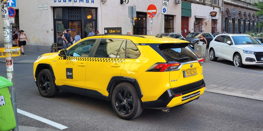 taxi tipo Uber en Budapest