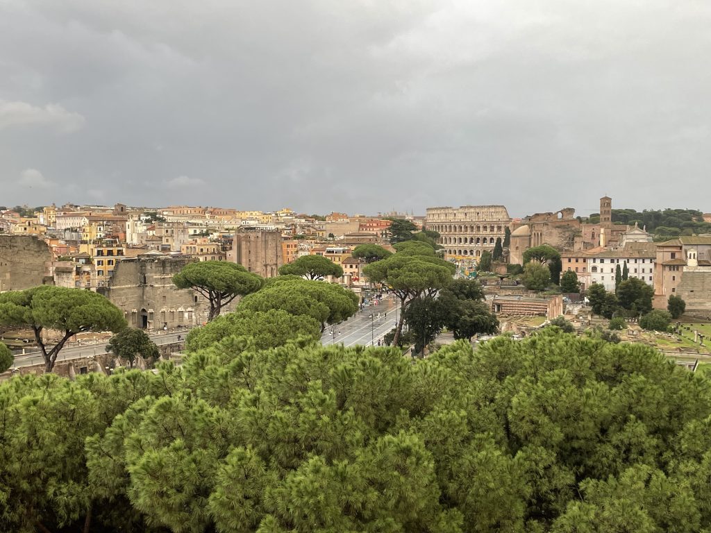 Vistas desde el Monumento a Víctor Manuel II