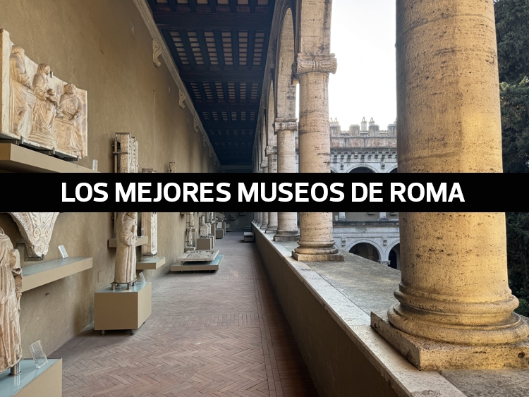 portada del post con los mejores museos de Roma