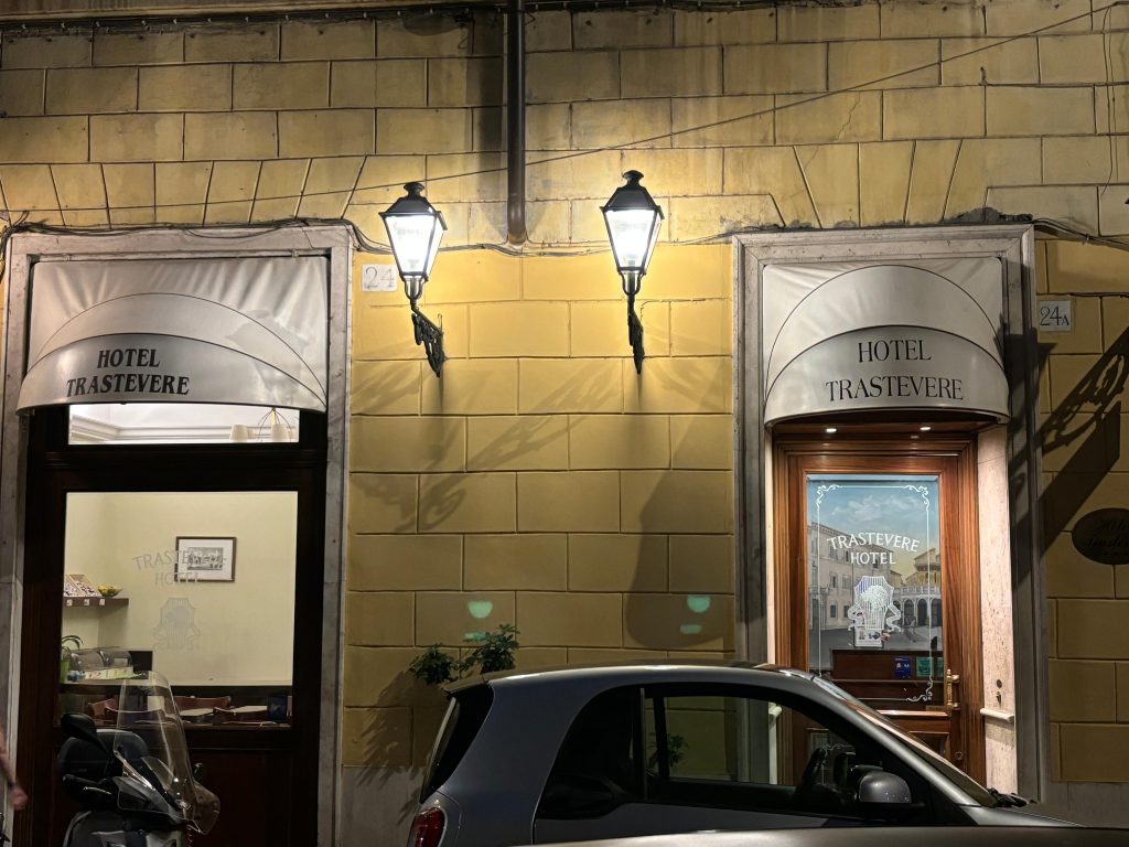 hoteles en Trastevere