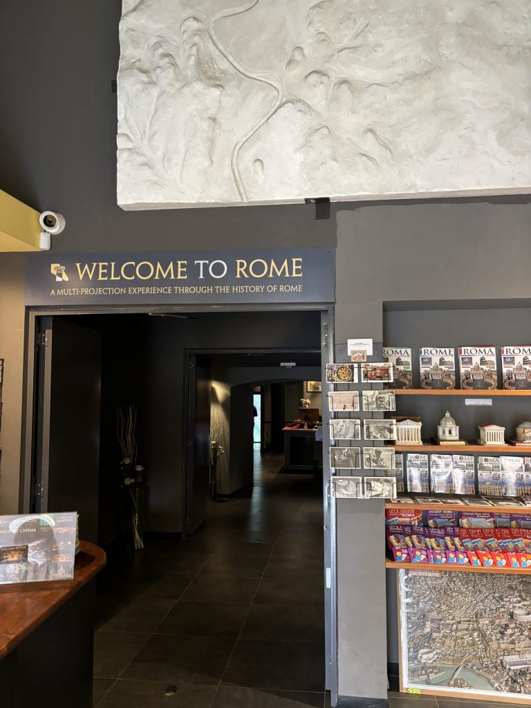 proyección de la historia de roma