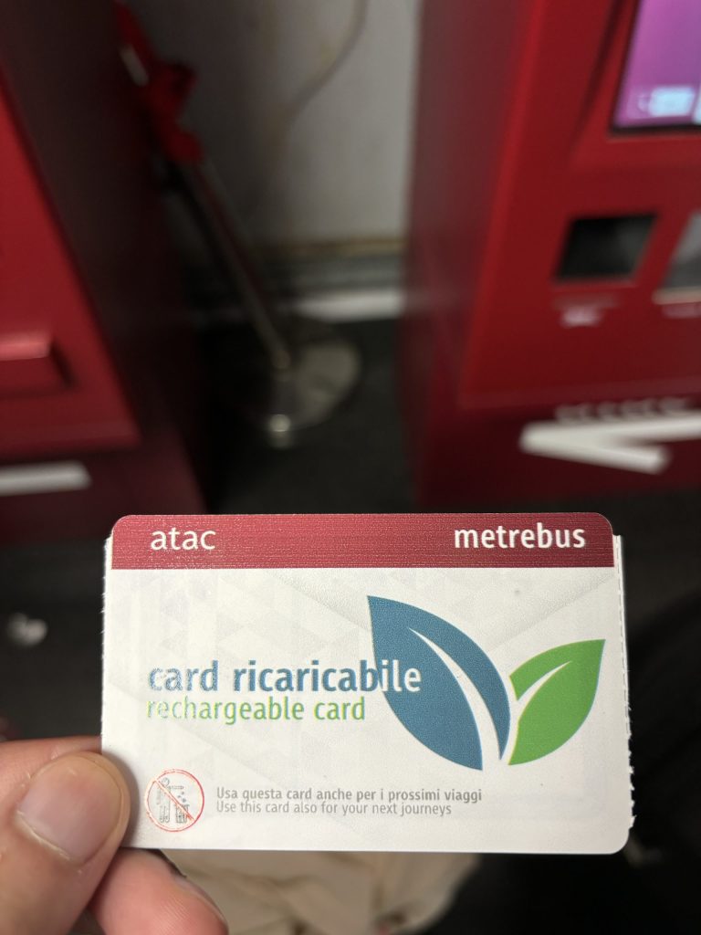 Billetes de transporte en Roma